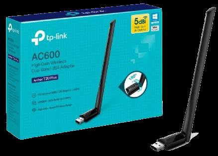 Adaptador Usb Doble Banda Tp Link AC600 T2U Plus 